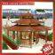 outdoor park garden wood look style aluminum metal gazebo pavilion pagoda gloriette inn shelter