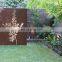 Rustic corten steel hotel decorative wall hanging art and corten steel garden art