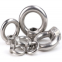 Nickel White Stainless Steel Lifting Ring Screw Din580 Eye Bolt Screw Ring Rigging Hardware & Stainless Steel Eye Nut