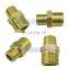 10pcs a lot GOGO Brass copper pipe fitting reducing male adapter 1/8 1/4 3/8 1/2 inch BSPP union metal connector air valve joint