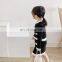 2020 autumn girls' dresses small fragrant wind woolen skirts Korean fashion autumn and winter baby sweater skirts