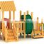 Tongyao wooden slide for children, outdoor playground equipment for kids