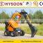 Farm equipment HYSOON HY380 small loader like Dingo