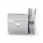 Guida top quality Stainless steel 90 degrees square glass to wall bathroom shower glass hinge
