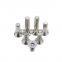 Fastener Chrome Bolts Bolt Steel Cheap M5 Screw Black without Threads Anti-theft Nut Mv-ssm4x10 Silver,black Shcommon ISO9001