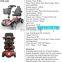 A stylish, safe and comfortable motorcycle wheelchair