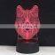 Acrylic 3D illusion lamp LED club night light for children