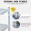 salon furniture tool trolley white beauty trolley with 3 layer drawers for wholesale