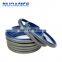 High Temperature Hydraulic Metal PU / NBR Seal Ring DKB DKBI Dust Wiper Seal Excavator Dust Seal For Bucket