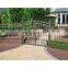 Hot Sale Xinhai #8 H 5 ft * W 6 ft Galvanized and Power Coated Steel Ornamental Fence Panel With Imperial Head
