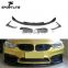5pcs/set Carbon Fiber Front Lip for BMW F80 M3 F82 M4 2015