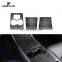 Carbon Fiber Center Interior Dashboard Console Covers for Tesla Model 3 2016-2019