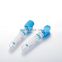 blue  cap Plasma Blood Collection Tube PET and Glass Material 5ml  PT Tube