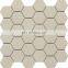 internal and external decoration 270x282 mm big size hexagon swimming pool  mosaic tiles Chinese tiles