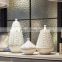 Nordic America Style White with Black Line Creative Design Ceramic Vase Porcelain Vase