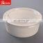 40oz take away paper disposable salad bowl with plastic lid