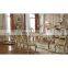 china classic luxury 6 chairs dining room furniture table set