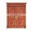 China top carved solid wooden front doors teak wood main double door designs