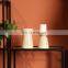 K&B house matte color ceramic candle holders table sculpture custom empty candle holder