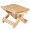 Solid wood folding stool portable household outdoor fishing chair small square stool
