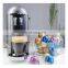 Desktop coffee capsule box acrylic sugar packet Transparent box