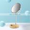 Double sided decorative mirror vanity makeup mirror with jewelry lipstick makeup storage box
