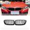 F30 Carbon fiber front mesh hood grille for BMW 3 series F30 F31 2012-2018 front bumper grill