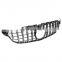 Chrome GT R Grill Grille for Mercedes-Benz W205 C63 AMG S 2015-2018