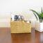 Unique Handmade Woven Water Hyacinth Basket Household Bamboo Rattan Wicker Seagrass Decor Basket