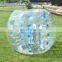 High density transparent inflatable soccer bubble bumper zorb ball