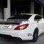 RD WD Style Auto Body Kit With Car Bumper Front Rear Bumper Side Skirts Fender For 2010-2018 Mercedes BENZ C218 body kit