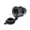 Car round USB charging socket Without light for Car boat RV Car power socket