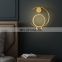 Creative Nordic Simple Wall Lamps Fashion Bedroom Bedside Warm Household Wall Mount Lamp