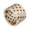 CNC Processing Self Lubricating Sliding Sleeve Graphite Copper Bushing