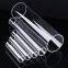 large diameter clear quartz glass tube fused quartz tube