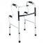 Rollator Walker Folding Lunge Walking Frame Lightweight Aluminium With Wheels