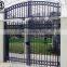 Custom High-Quality Hot-DIP Galvanized Automatic Double Wrought Iron Gates for Driveway
