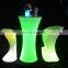 event furniture club stool/indoor and outdoor led funiture rechargeable luminous tables and chairs colorful light up sofa chair