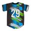 good quality polyester sublimated baseball jersey from the best supplier
