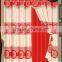 100% Polyester Luxury Window Curtain With Fancy Valance