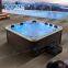 JOYEE factory 6 persons outdoor spa freestanding hot tub backyard jacuzzi lighted romantic outside hot bath tubs