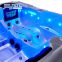 JOYEE SS Frame Colorful Design Massage Whirlpool Spa Hot Tub For Spa Resort