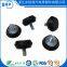 Rubber-coated rubber screw shock absorber