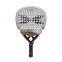 2023 Padel Tennis Racket 3K/18K Carbon Fiber Faces Carbon Fiber Frame Paddle Rackets