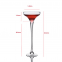 Popular Customized Elegant Decorative Tall Glass Flower Vase For Wedding