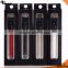 Blister kit slim 280mah e touch screen vape pen battery with micro USB charger
