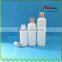 Cylinder White Cosmetic Bottle Travel Kits With Silver Cap,empty PET Bottle for Sale