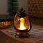 Portable Retro LED Lanterns Bulk Wholesale for Camping Christmas Halloween Decor Electronic Candle Night Lights