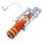 2015 entended Super mini cable take pole selfie pen size selfie stick oldable Monopod for cell phone camare