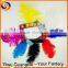 New acrylic stone girl party headband with feather